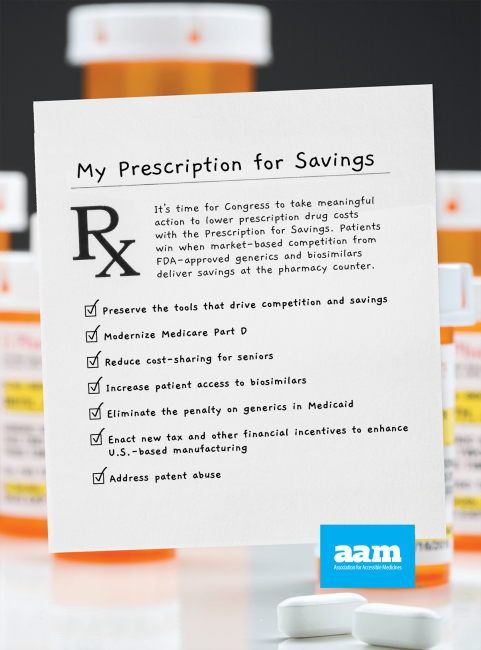 Prescription for Savings - 7 policy solutions to lower prescription drug costs