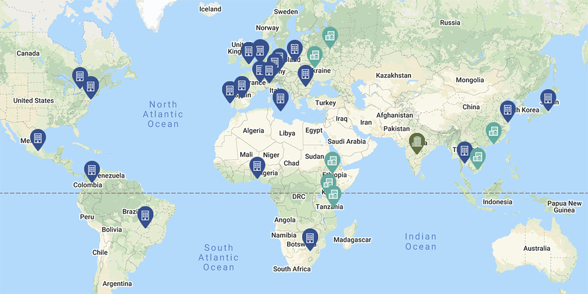 Aurobindo Pharma global operation map