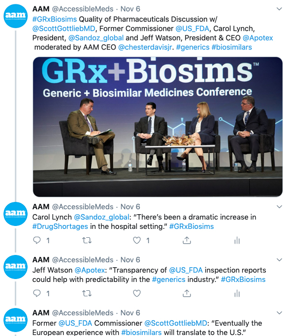 GRx+Biosims Tweet