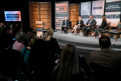 America's Opioid Epidemic: Youth Awareness & Prevention at Washington, DC's Newseum May 23, 2018 - Chip Davis