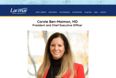 Carole Ben-Maimon—President and CEO of Larimar Therapeutics