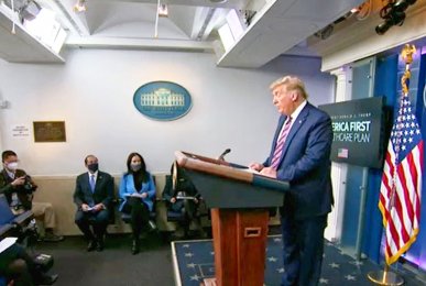President Trump delivers remarks on delivering lower prescription drug prices