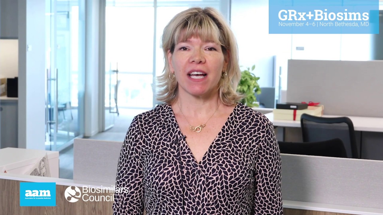 AAM's Christine Simmon Talks About Biosimilar Programming at GRx ...